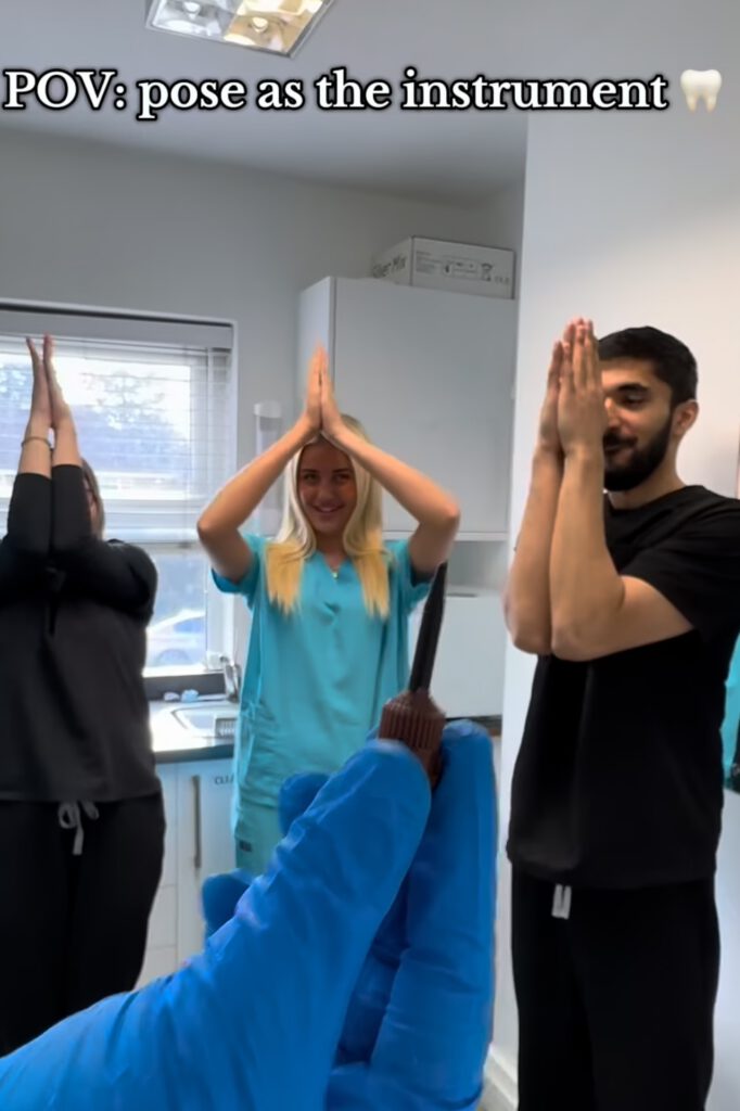 Pose as the instrument dentistry edition