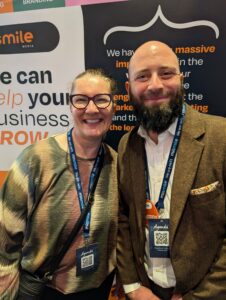 Danielle from Bridlington Dental Studio and Tom, MD at MiSmile Media