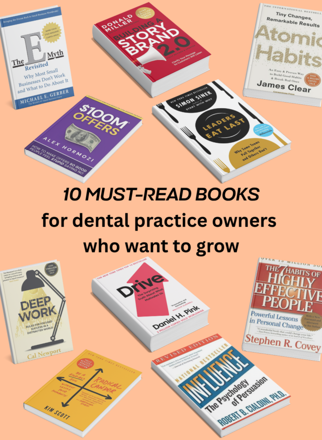 10 MUST READ BOOKS for dental practices