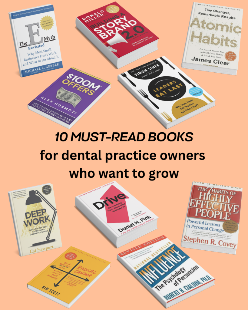 10 MUST READ BOOKS for dental practices