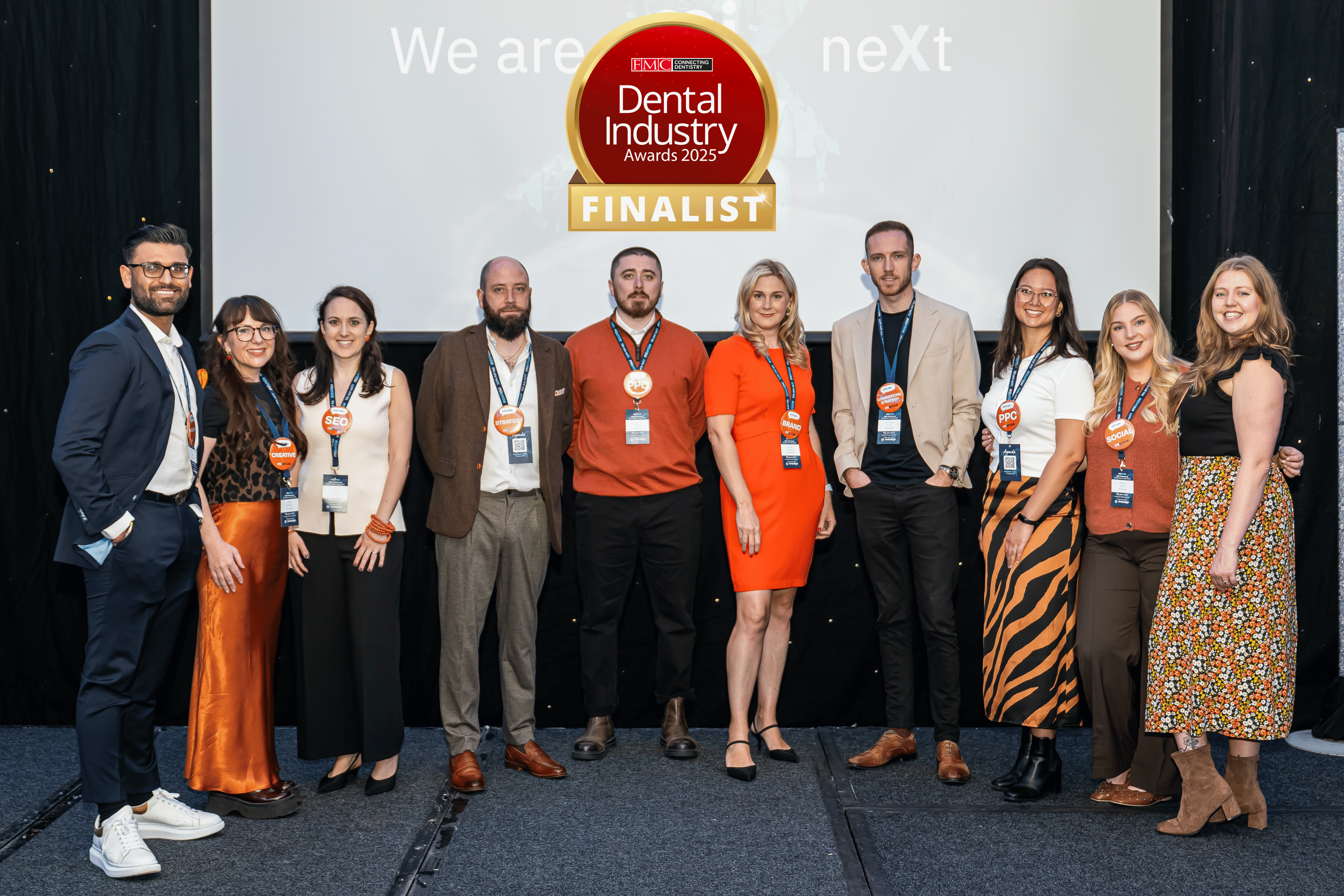 MiSmile Media Marketing Agency Finalist at the 2025 Dentistry Industry Awards.