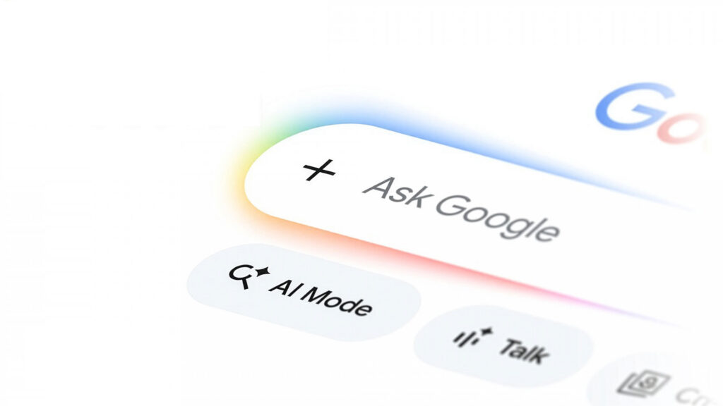 Google intelligent search box