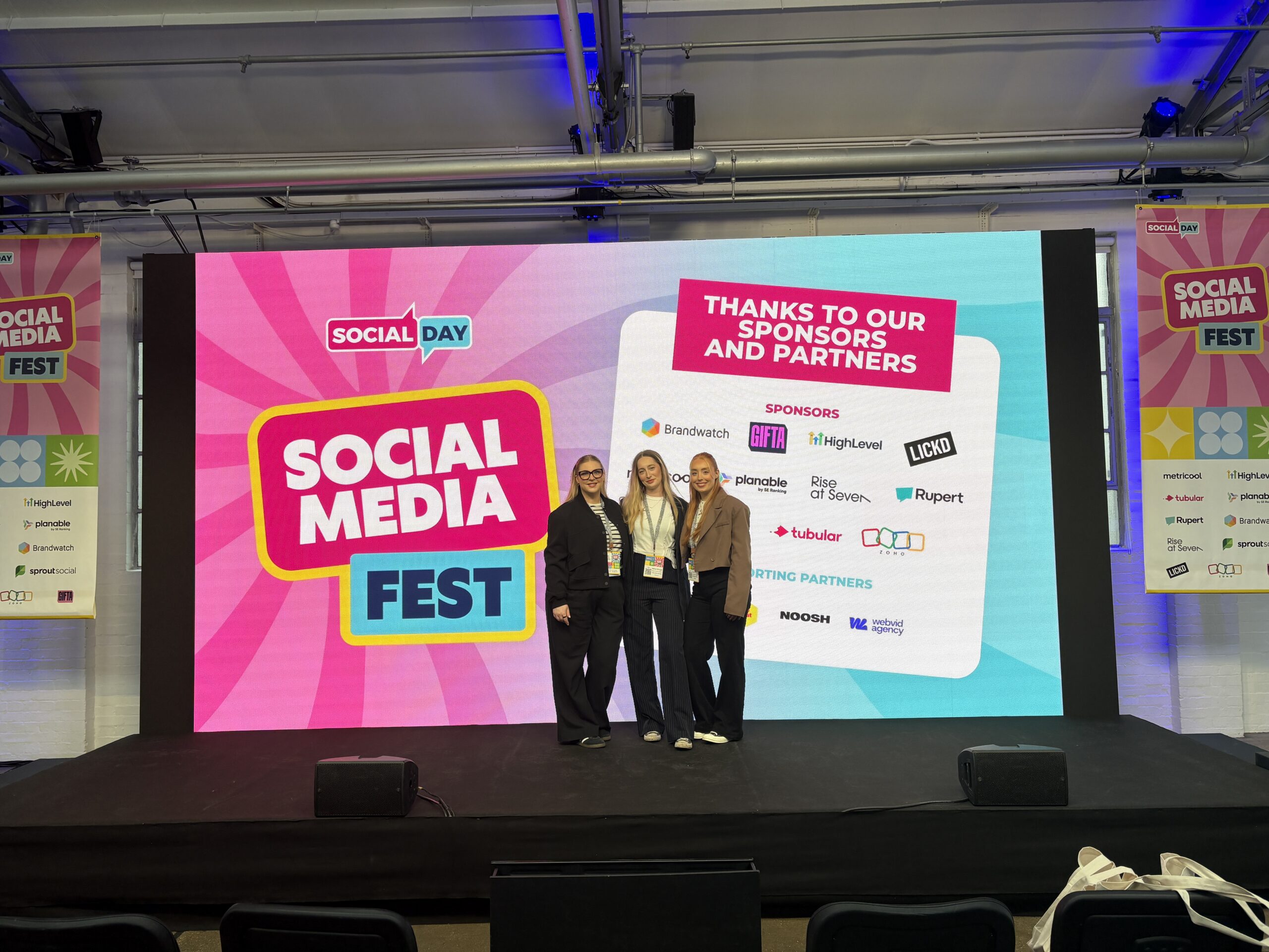 MiSmile Media social media team at Social Media Fest 2026